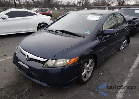 2007 Honda Civic Lx из США, поврежденный, VIN 1HGFA165X7L021609
